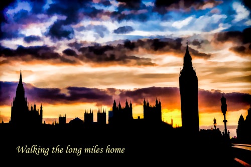 Westminster Sunset