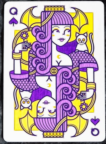 Lunatica Solstice: Queen of Spades (fractalized)