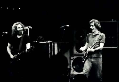 Jerry & Bob at the Warfield Theater, SF in 1980