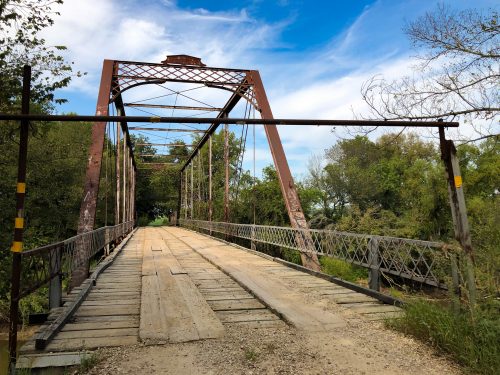 Iron Bridge south of Douglass